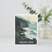 Pacific Rim National Park Canada Travel ポストカード (スタンド正面)