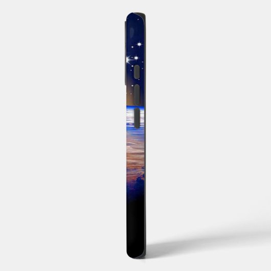 pacific,space with earth Case-Mate iPhoneケース (裏面 / 左)
