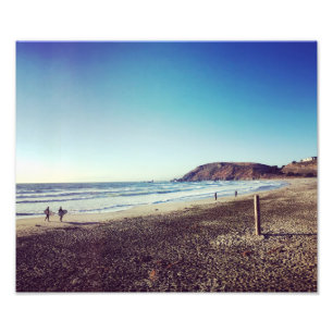 Pacificaの州ビーチ フォトプリント