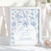 Pacifier Hunt Toile de Jouy Safari animals ポスター