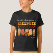 Pacifiers Pumpkins &amp; Preemies Neonatal Nicu Nu Tシャツ (正面)