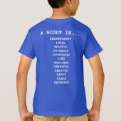 Pack 363 Scout Law Tee Tシャツ (裏面)