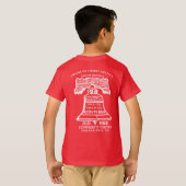 Pack Class B Shirt Child Size - Red Tシャツ (裏面フル)