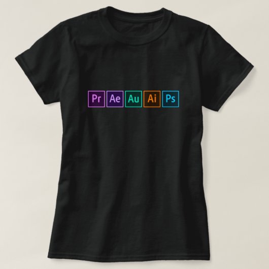 Pack Editor de Vídeo Tシャツ (デザイン正面)