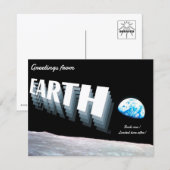 PACK OF 10 Greetings from... Earth Postcards ノートカード (正面/裏面)
