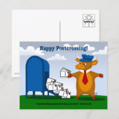 PACK OF 10 Postcrossing Post Cow Postcards ノートカード (正面/裏面)