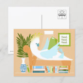 PACK of 10 Reading Cockatoo Postcards ノートカード (正面/裏面)