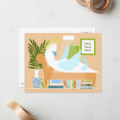 PACK of 10 Reading Cockatoo Postcards ノートカード (正面/裏面インサイチュ)
