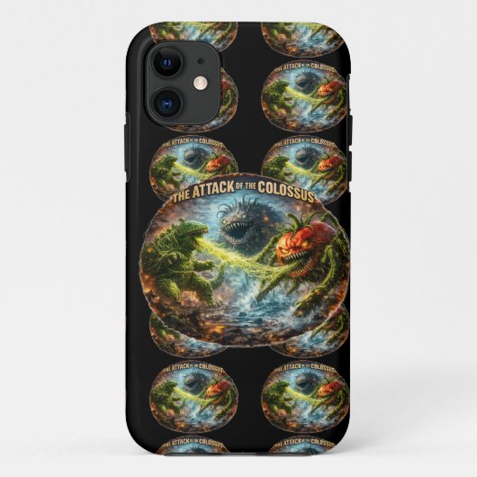Pack of the Colossus's iPhone 11 tough case cosmic Case-Mate iPhoneケース (裏面)