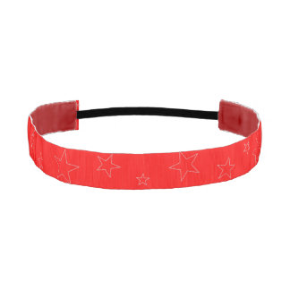 Pack Send Pray Red Star Headband アスレチックヘッドバンド