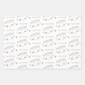 Pack Your バッグAdventure Awaitsラッピングシート ラッピングペーパーシート (正面3)