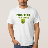 Packerfan Total Access (クラシック) Tシャツ (正面)