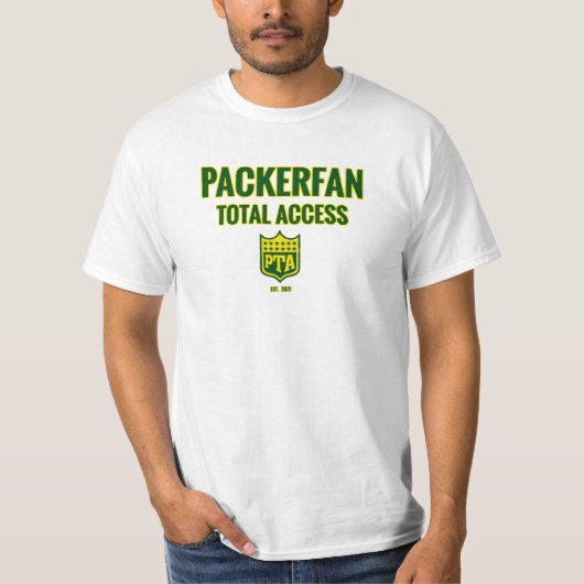 Packerfan Total Access (クラシック) Tシャツ (正面)