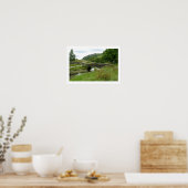 Packhorse Bridge at Watendlath ポスター (キッチン)
