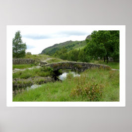 Packhorse Bridge at Watendlath  ポスター