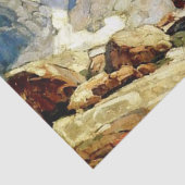 "Packin'" Western Art by Edgar Payne 薄葉紙 (詳細)