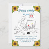 Packing for the next chapter,Birthday カード (正面)