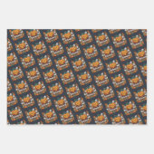 Packpapier Blätter Set ラッピングペーパーシート (正面)