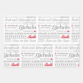 Packpapier Blätter Set ラッピングペーパーシート (正面3)