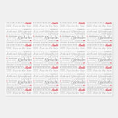 Packpapier Blätter Set ラッピングペーパーシート (正面)