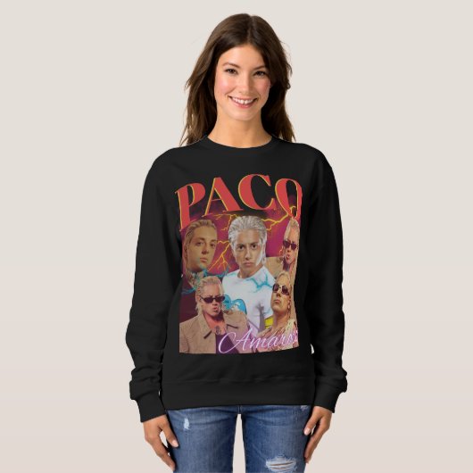 PACO Amaroso Retro Bootleg Collage T-Shirt  スウェットシャツ (正面フル)