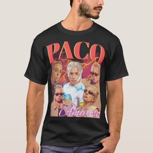 PACO Amaroso Retro Bootleg Collage T-Shirt  Tシャツ (正面)