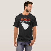Pacolet South Carolina USA State America Travel Tシャツ (正面フル)