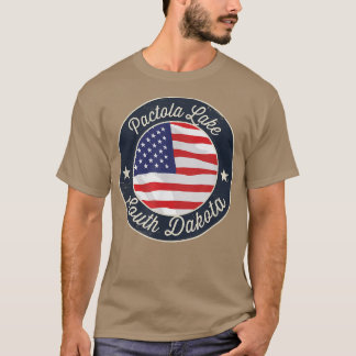 Pactola Lake - Patriotic South Dakota Souvenir T-S Tシャツ