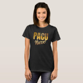 PACUナースクルーかわいい後麻酔ユニッ気にトPAC Tシャツ (正面フル)