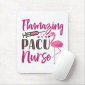 PACUナースフラミンゴナース週謝礼ギフト マウスパッド (マウス)
