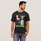 PACU看護師のトナカイの聴診器セーター クリスマスの変な Tシャツ (正面フル)