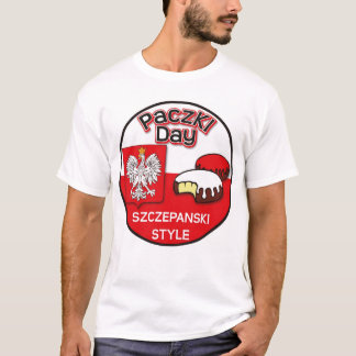 Paczki日- Szczepanskiのスタイル Tシャツ