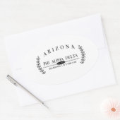 PADシール 楕円形シール (封筒)