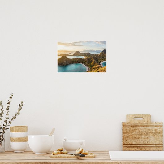 Padar Island Poster ポスター (キッチン)