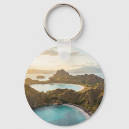 Padar Island Sunset Landscape Keychains キーホルダー
