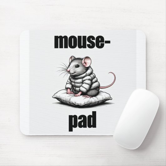 padded mouse マウスパッド (マウス)
