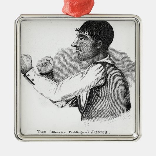 Paddingtonトムジョーンズ メタルオーナメント (正面)