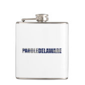 Paddle Delaware Kayaking フラスク (正面)