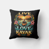 Paddle Into the Sunset クッション (裏面)