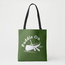 Paddle On Design - オールオーバープリント トートバッグ（M） トートバッグ
