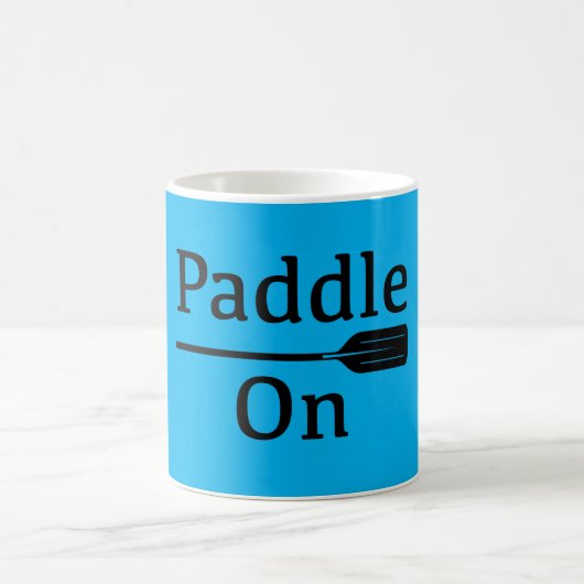 Paddle On Design - クラシックマグ コーヒーマグカップ (中央)