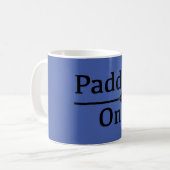 Paddle On Design - クラシックマグ コーヒーマグカップ (正面左)