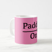 Paddle On Design - クラシックマグ コーヒーマグカップ (正面左)