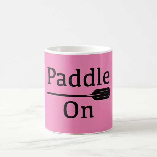 Paddle On Design - クラシックマグ コーヒーマグカップ (中央)