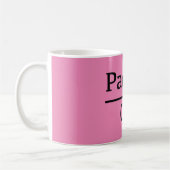 Paddle On Design - クラシックマグ コーヒーマグカップ (左)