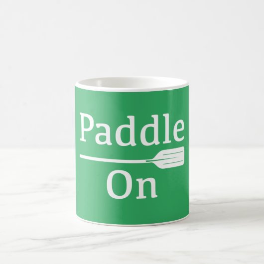 Paddle On Design - クラシックマグ コーヒーマグカップ (中央)