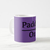 Paddle On Design - クラシックマグ コーヒーマグカップ (正面左)