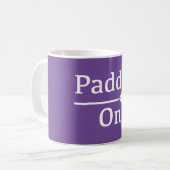Paddle On Design - クラシックマグ コーヒーマグカップ (正面左)
