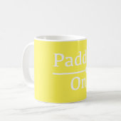 Paddle On Design - クラシックマグ コーヒーマグカップ (正面左)