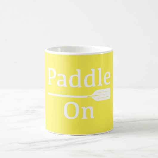 Paddle On Design - クラシックマグ コーヒーマグカップ (中央)